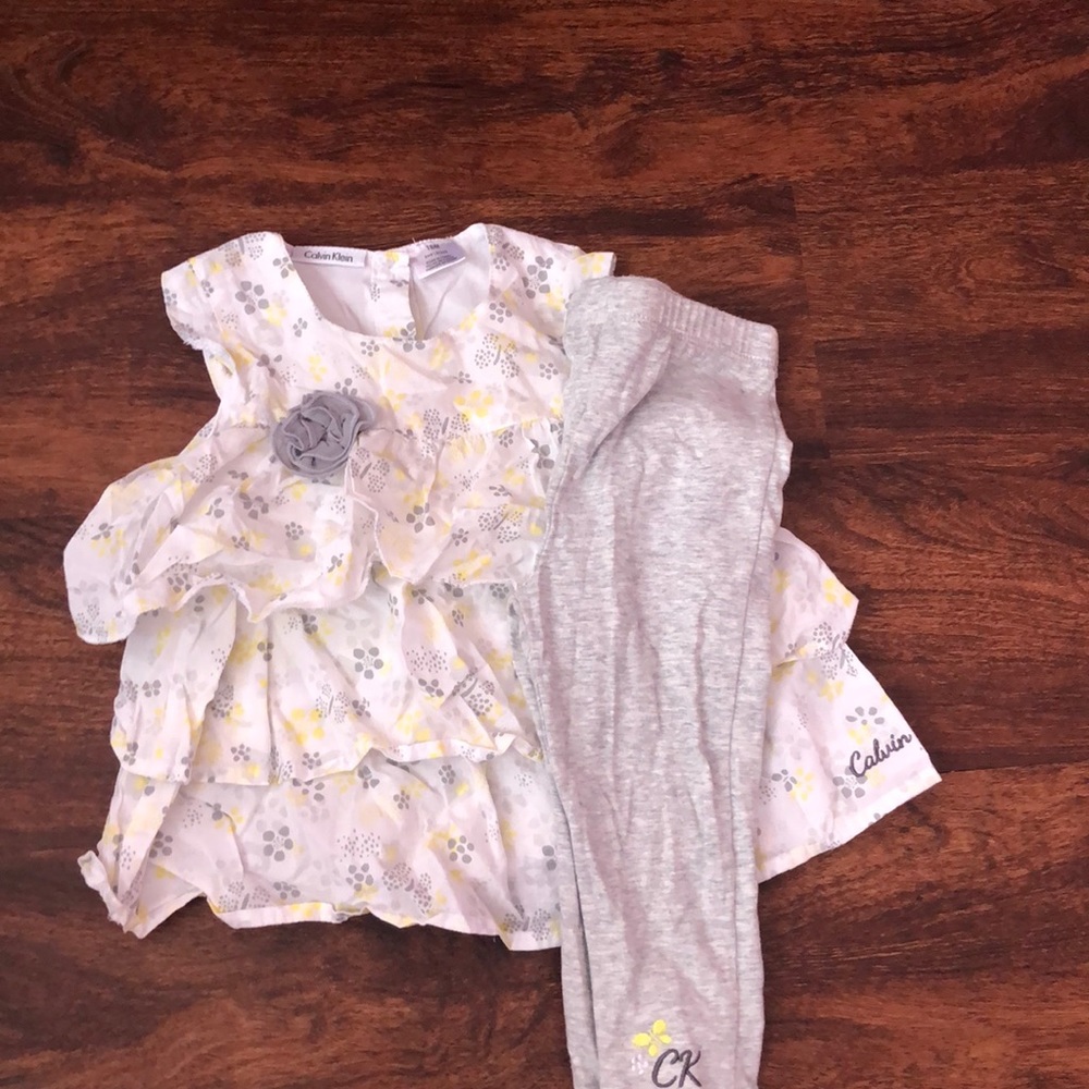 Baby Girl Calvin Klein 18month Set